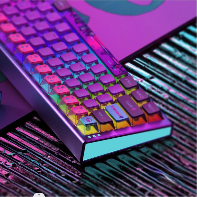 Pixel Universe Keycap Thermal Sublimation OEM Height Ball Cap PBT Side Translucent Two-tone Injection Moulded Keycaps
Pixel Universe Keycap Thermal Sublimation OEM Height Ball Cap PBT Side Translucent Two-tone Injection Moulded Keycaps