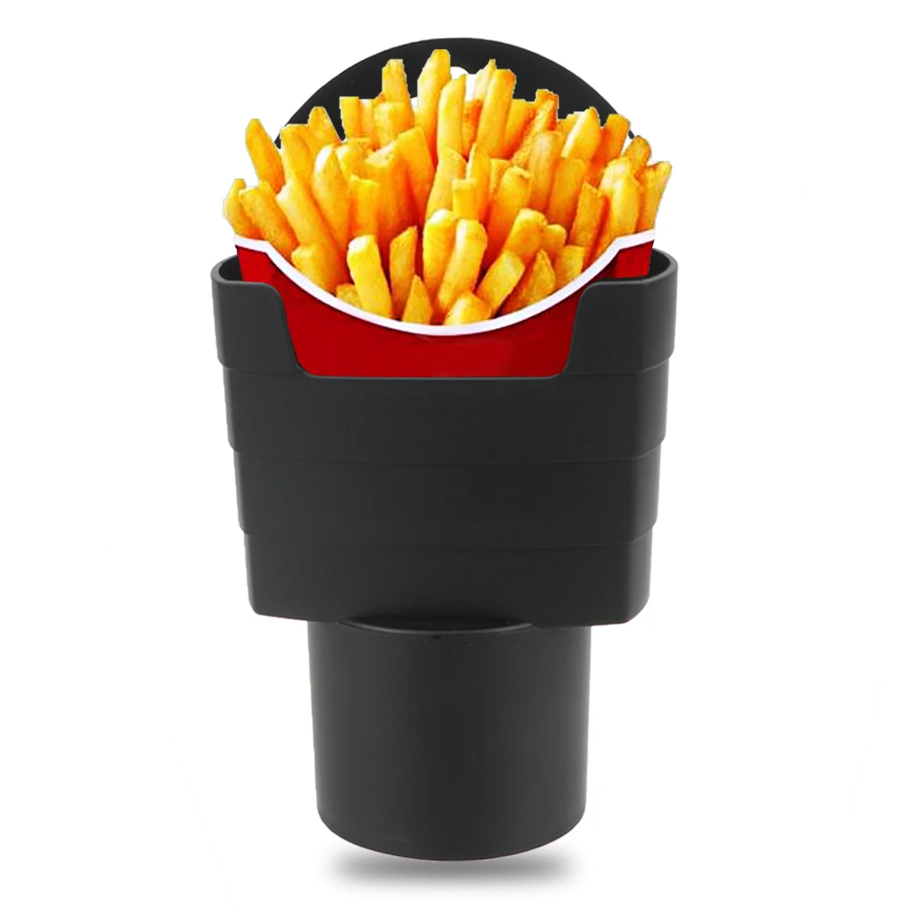 Food Drink Cup Holder Car French Fries Holder Fries Snacks Box Storage Box Bucket Food Grade PP Travel Eat in the car
Food Drink Cup Holder Car French Fries Holder Fries Snacks Box Storage Box Bucket Food Grade PP Travel Eat in the car