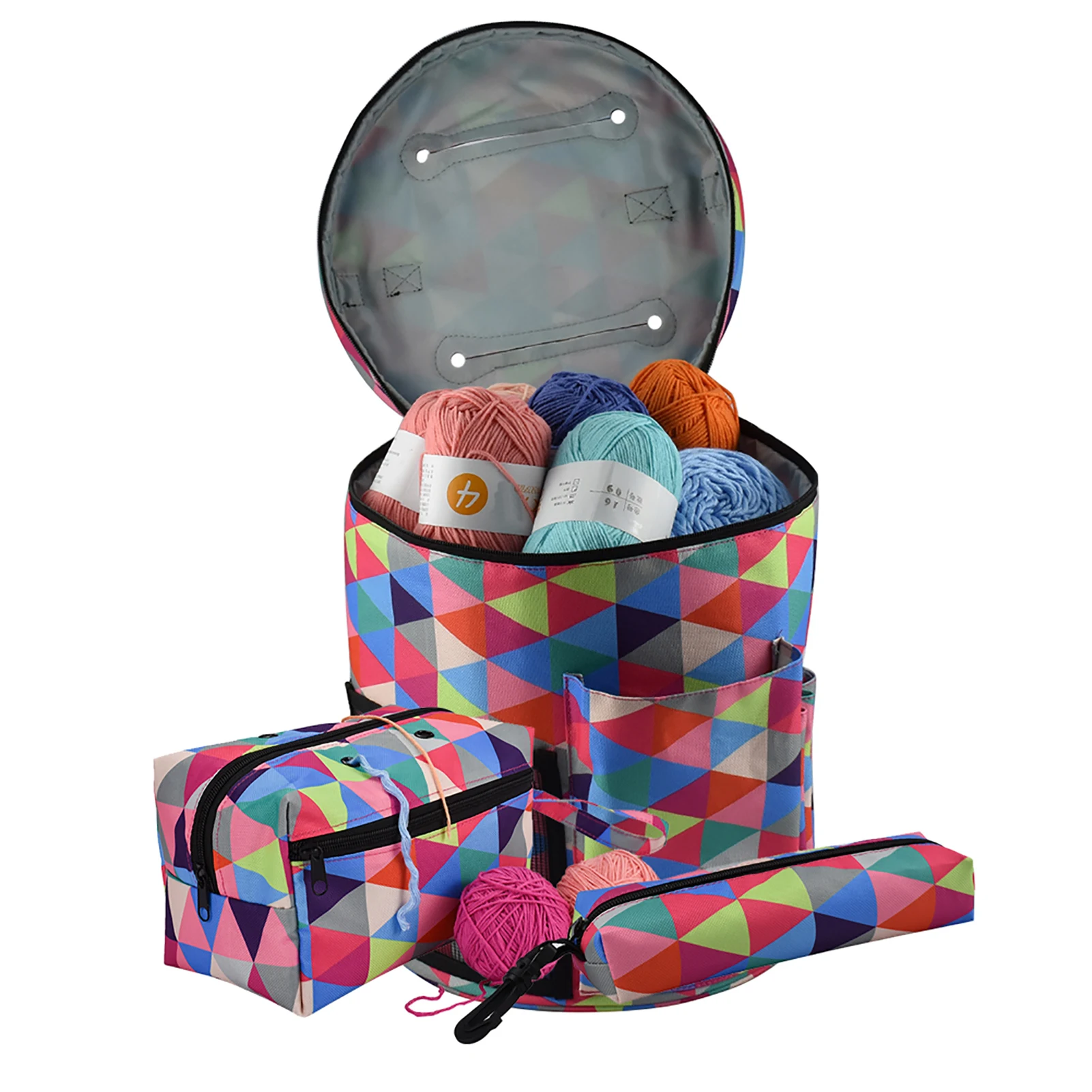 Yarn Storage Tote Organizer 2833cm Empty Yarn Bags Set With Adjustable Shoulder Strap Round Knitting Bag Durable Crochet Tote O
Yarn Storage Tote Organizer 2833cm Empty Yarn Bags Set With Adjustable Shoulder Strap Round Knitting Bag Durable Crochet Tote O