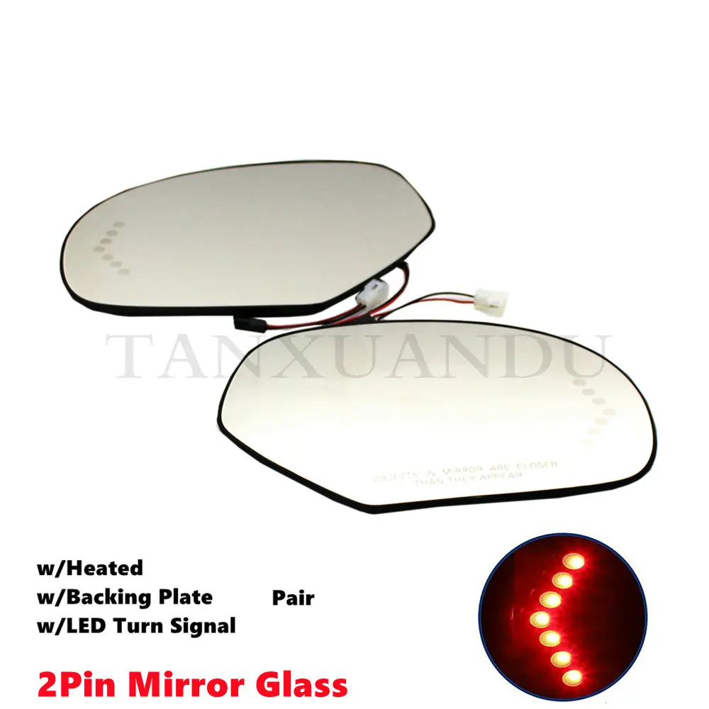 2Pin Fit For CADILLAC CHEVY GMC 2007-2014 Electric Power Heated Door Wing Side Mirror Glass With Turn Signal 25893515 15886198
2Pin Fit For CADILLAC CHEVY GMC 2007-2014 Electric Power Heated Door Wing Side Mirror Glass With Turn Signal 25893515 15886198
