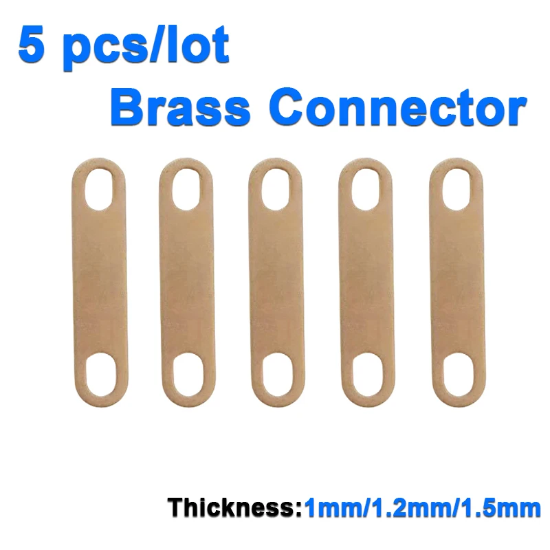 5pcs/lot Battery Brass Bar Connector for Lithium Battery Strap Pole Contact 10/20/30/40/50/60 mm Hole Distance RV EV Marine UPS
5pcs/lot Battery Brass Bar Connector for Lithium Battery Strap Pole Contact 10/20/30/40/50/60 mm Hole Distance RV EV Marine UPS