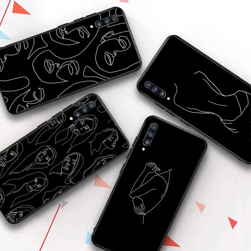 Art Line Face Phone Case for Samsung Galaxy A 51 30s a71 Soft for A 21s 70 10 A 30
Art Line Face Phone Case for Samsung Galaxy A 51 30s a71 Soft for A 21s 70 10 A 30