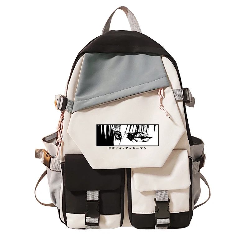 Fashion Anime Attack on Titan School Bag Cartoon Shingeki No Kyojin Graphic School Backpack Bag Titans Attack Eyes
Fashion Anime Attack on Titan School Bag Cartoon Shingeki No Kyojin Graphic School Backpack Bag Titans Attack Eyes