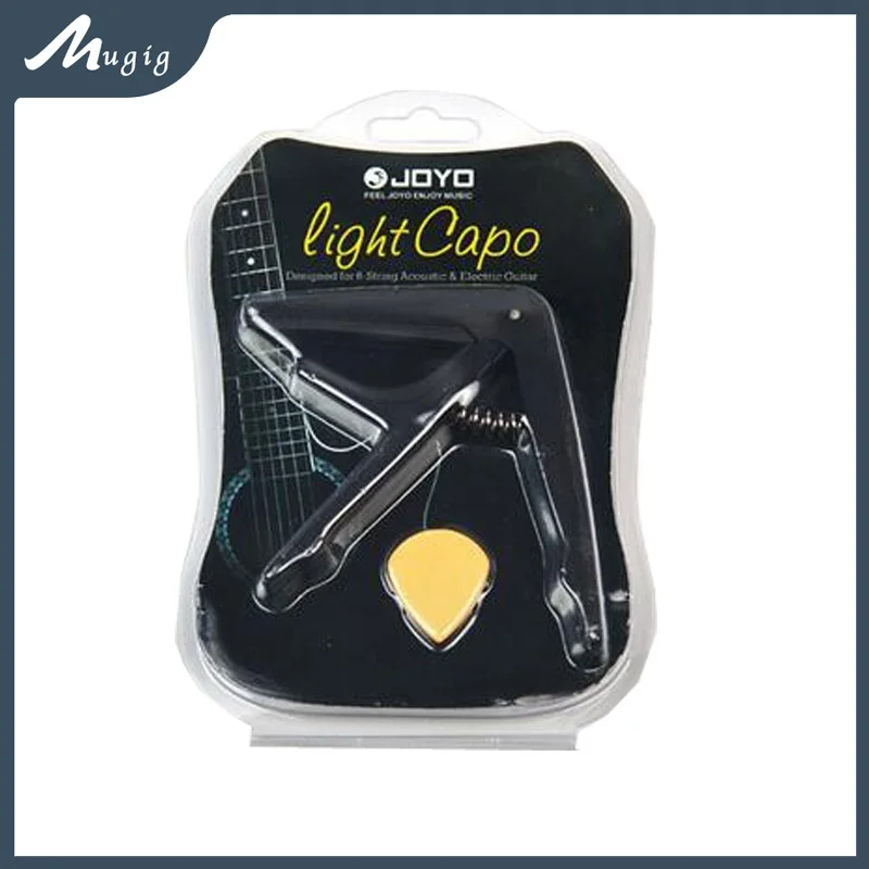 JOYO JCP-01 Capo Folk Acoustic Guitar Capo Strong Spring Opener Capo Clamp On Capo W/Guitar Pick Guitarra Parts Accessories B &W
JOYO JCP-01 Capo Folk Acoustic Guitar Capo Strong Spring Opener Capo Clamp On Capo W/Guitar Pick Guitarra Parts Accessories B &W