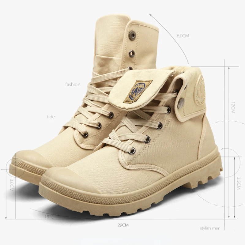 Classic Military Boots Vintage High Gang Martin Boots Man British Canvas Foldable Ankle Boots Fashion Anti-Slip Motorcycle Shoes
Classic Military Boots Vintage High Gang Martin Boots Man British Canvas Foldable Ankle Boots Fashion Anti-Slip Motorcycle Shoes