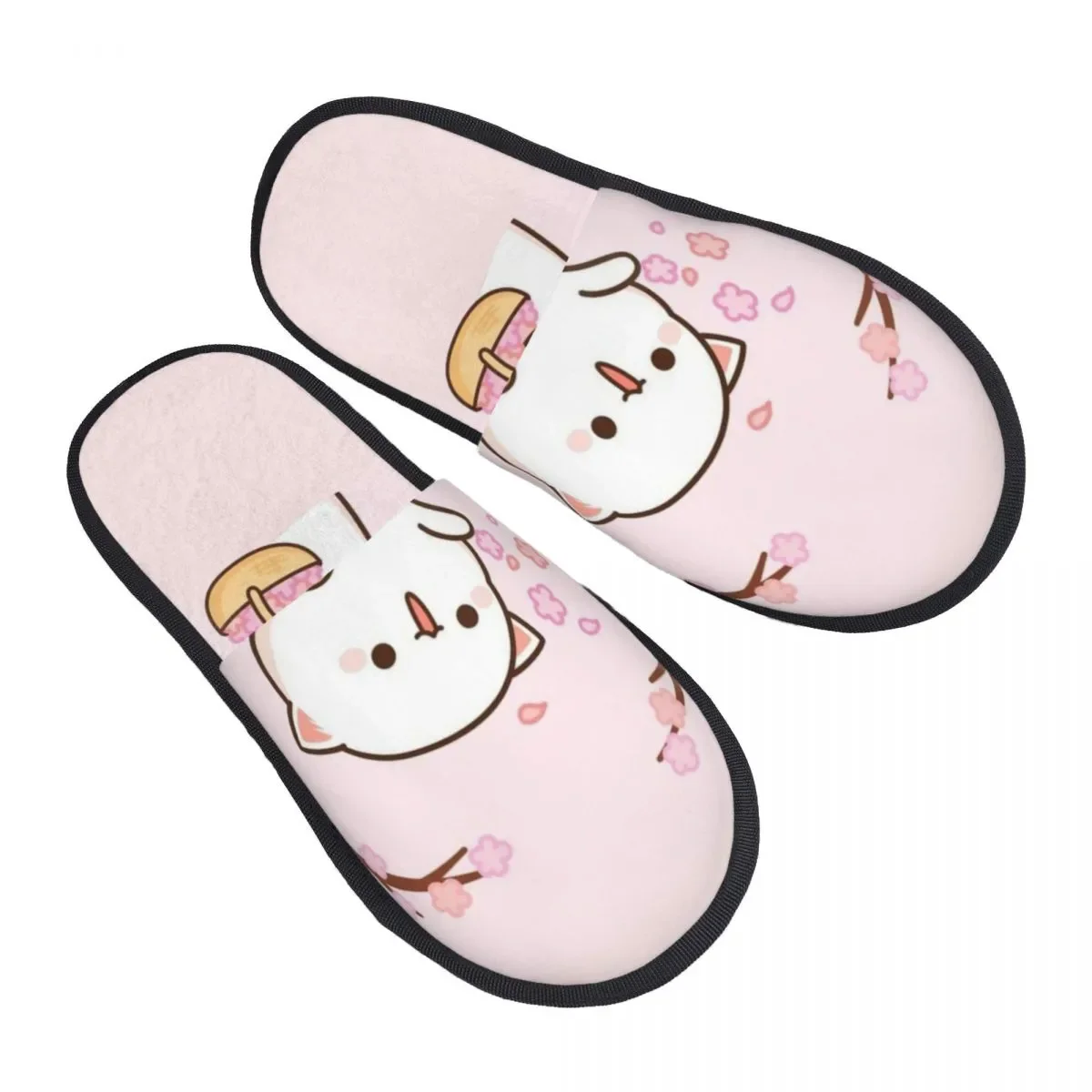 Kawaii Mochi Cat Peach And Goma Comfort Scuff With Memory Foam Slippers Women Hotel House Shoes
Kawaii Mochi Cat Peach And Goma Comfort Scuff With Memory Foam Slippers Women Hotel House Shoes