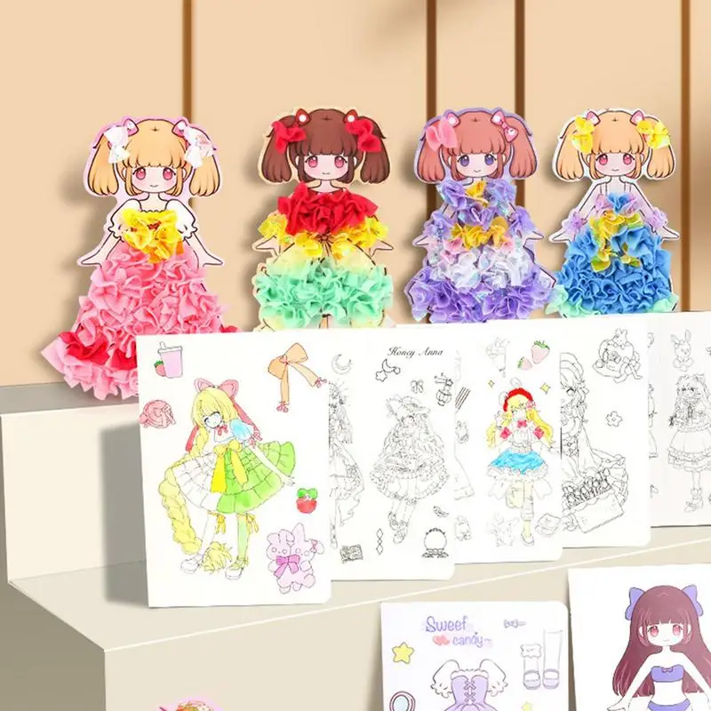 Children DIY Puzzle Stickers Books Princess Dress Up Sticker Assemble Jigsaw DIY Cartoon Sticker For Kids Educational Toys Gifts
Children DIY Puzzle Stickers Books Princess Dress Up Sticker Assemble Jigsaw DIY Cartoon Sticker For Kids Educational Toys Gifts