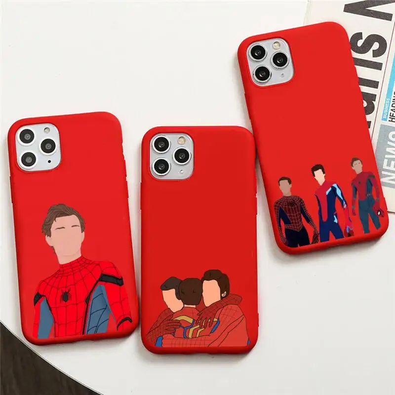 Marvel Tom Holland The Spider man No Way Home Andrew Red Phone Case For iphone 13 12 11 Pro Max Mini XS 8 7 6S Plus X SE 2020 XR
Marvel Tom Holland The Spider man No Way Home Andrew Red Phone Case For iphone 13 12 11 Pro Max Mini XS 8 7 6S Plus X SE 2020 XR