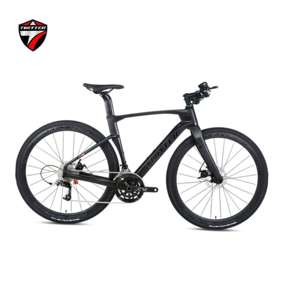 TWITTER Gravel Bike V3 Black Knight RS-22S Full Hidden Inner Cable Oil Disc Brake T900 Carbon Fiber Road Bike 700*40C bicicletas
TWITTER Gravel Bike V3 Black Knight RS-22S Full Hidden Inner Cable Oil Disc Brake T900 Carbon Fiber Road Bike 700*40C bicicletas