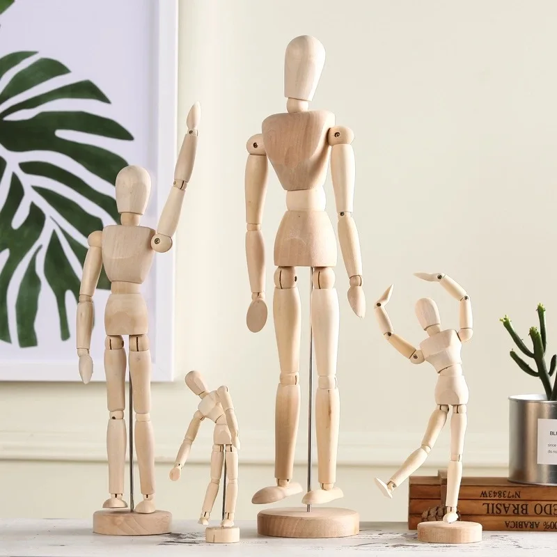 ASWJ 16-4.5 Inch Sketch Wooden Man Model Artist Movable Limbs Doll Male Wooden Toy Art Draw Action Figure Mannequin Kids Toys
ASWJ 16-4.5 Inch Sketch Wooden Man Model Artist Movable Limbs Doll Male Wooden Toy Art Draw Action Figure Mannequin Kids Toys