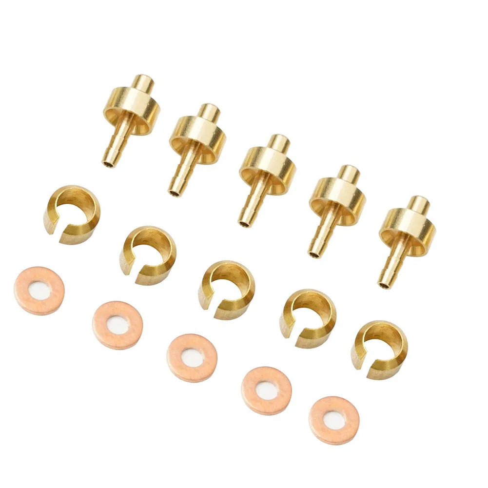 5sets Bicycle Olive Oil Naald Head Set Five-line Body Suitable For HOPE Hose Insert Brake Fluid Fitting Bicycle Brake Parts
5sets Bicycle Olive Oil Naald Head Set Five-line Body Suitable For HOPE Hose Insert Brake Fluid Fitting Bicycle Brake Parts
