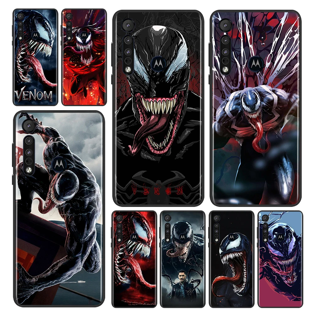 Avengers Venom Marvel For Motorola Moto G9 G8 E20 E7 E6 One Marco Hyper Fusion Power Lite Edge Plus Black Phone Case Capa Cover
Avengers Venom Marvel For Motorola Moto G9 G8 E20 E7 E6 One Marco Hyper Fusion Power Lite Edge Plus Black Phone Case Capa Cover