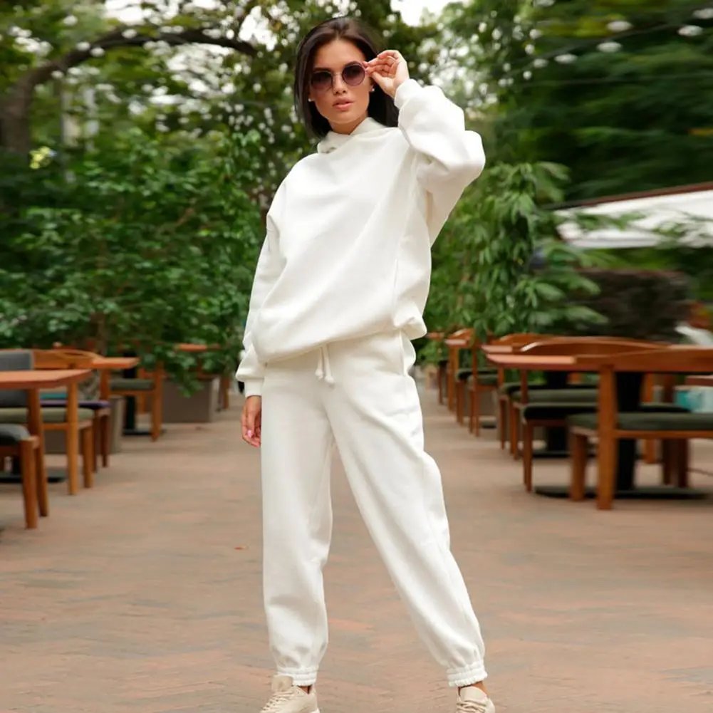 2 Pcs/Set Elastic Waist Pullover Keep Warm Long Sleeves Casual Autumn Tracksuit Women Autumn Tracksuit for School
2 Pcs/Set Elastic Waist Pullover Keep Warm Long Sleeves Casual Autumn Tracksuit Women Autumn Tracksuit for School