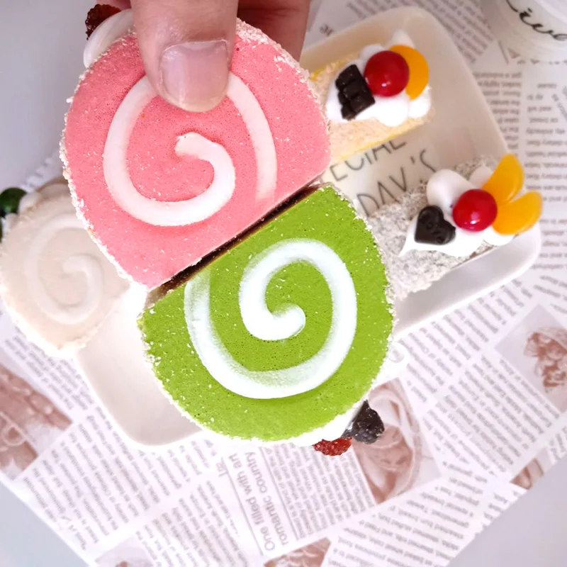 6pc Simulation Cake Fake Fruit Bread Model Swiss Roll Shop Window Home Refrigerator Dec Food Photography Props Autumn Decoration
6pc Simulation Cake Fake Fruit Bread Model Swiss Roll Shop Window Home Refrigerator Dec Food Photography Props Autumn Decoration