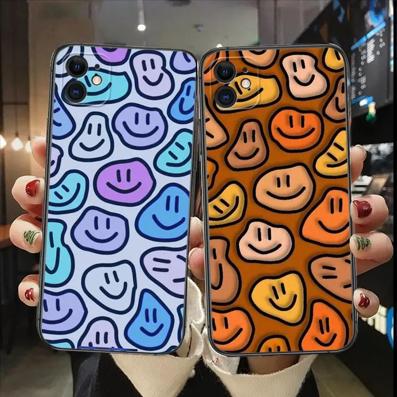 Smiley Face Luxury Fashion Phone Case for IPhone 14 13 12 11 Pro Max Mini SE XR X XS Max 8Plus 7plus 6 6S New Shell Phone Cover
Smiley Face Luxury Fashion Phone Case for IPhone 14 13 12 11 Pro Max Mini SE XR X XS Max 8Plus 7plus 6 6S New Shell Phone Cover