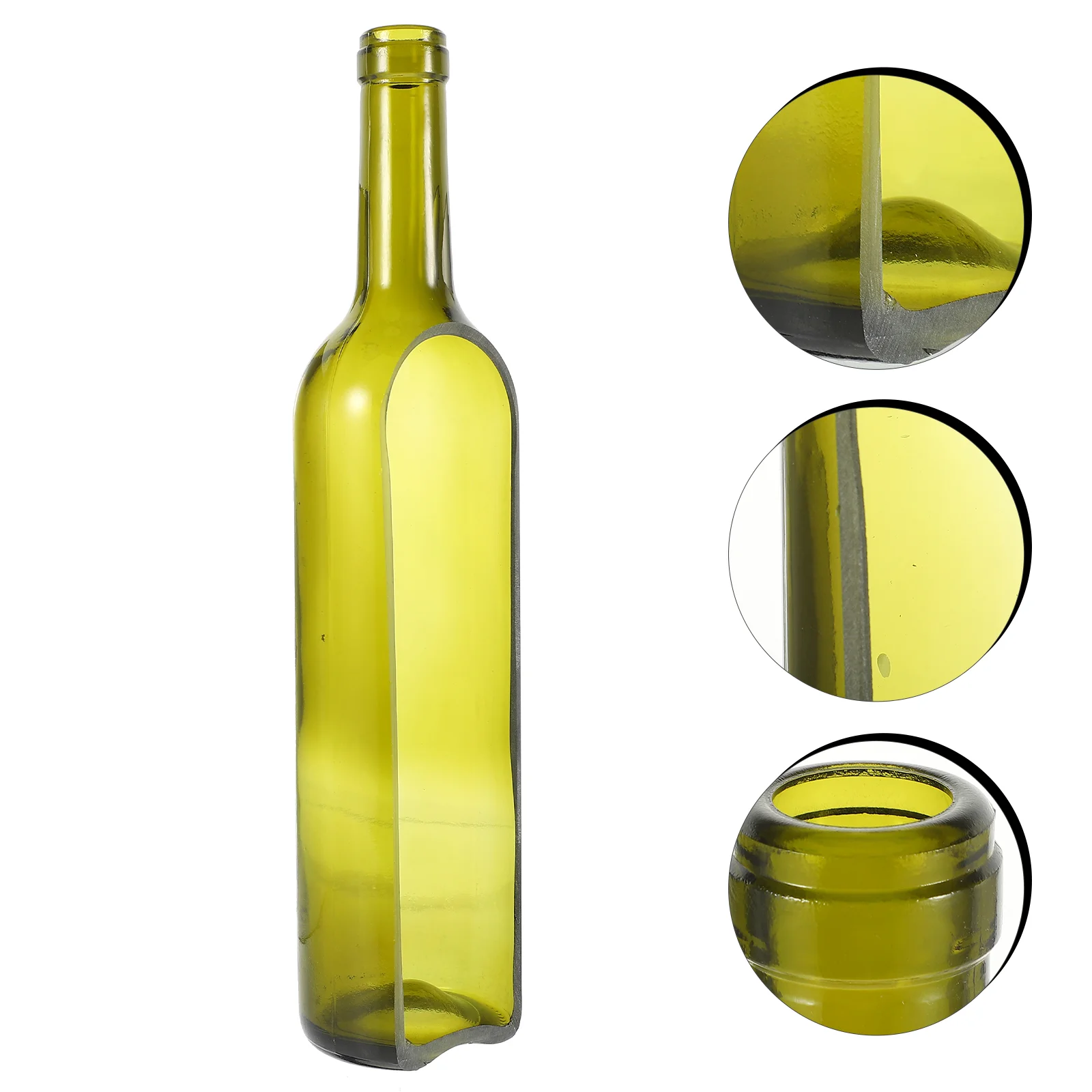 Bottle Multi- functional Glass Crafts VintageGlass Tealight Holder Decorative Glass Bottle Candlestick for Bar Home and Office
Bottle Multi- functional Glass Crafts VintageGlass Tealight Holder Decorative Glass Bottle Candlestick for Bar Home and Office