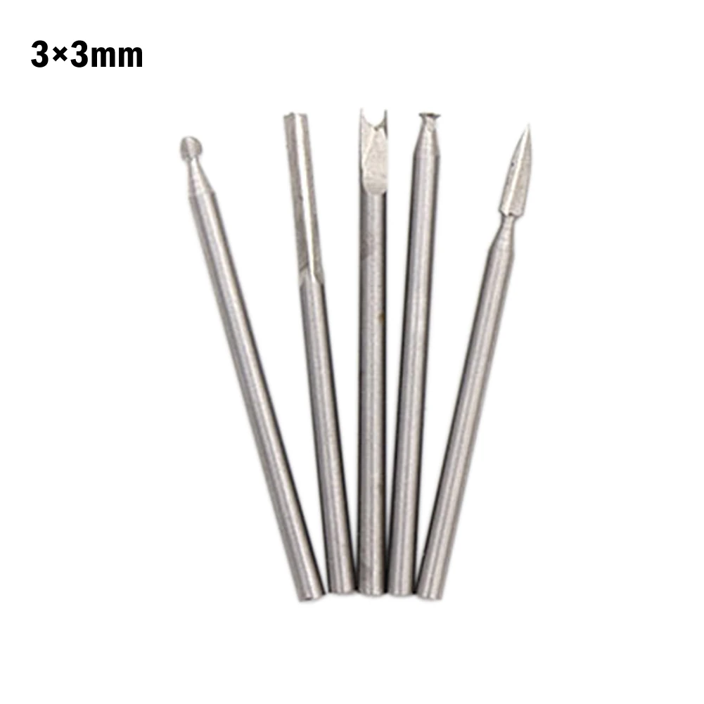 5pcs Milling Cutter Woodworking Router Bit Wood Engraving Drill Bit Set Electric Carving Polishing Power Tool 3×3mm 3×6mm 3×8mm
5pcs Milling Cutter Woodworking Router Bit Wood Engraving Drill Bit Set Electric Carving Polishing Power Tool 3×3mm 3×6mm 3×8mm