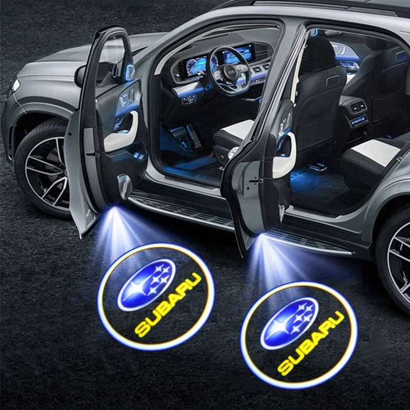 2 шт., лампа приветствия двери автомобиля, авто светодиодный проектор, декоративная лампа для Subaru XV Forester Outback Impreza Legacy Tribeca, аксессуары
2 шт., лампа приветствия двери автомобиля, авто светодиодный проектор, декоративная лампа для Subaru XV Forester Outback Impreza Legacy Tribeca, аксессуары