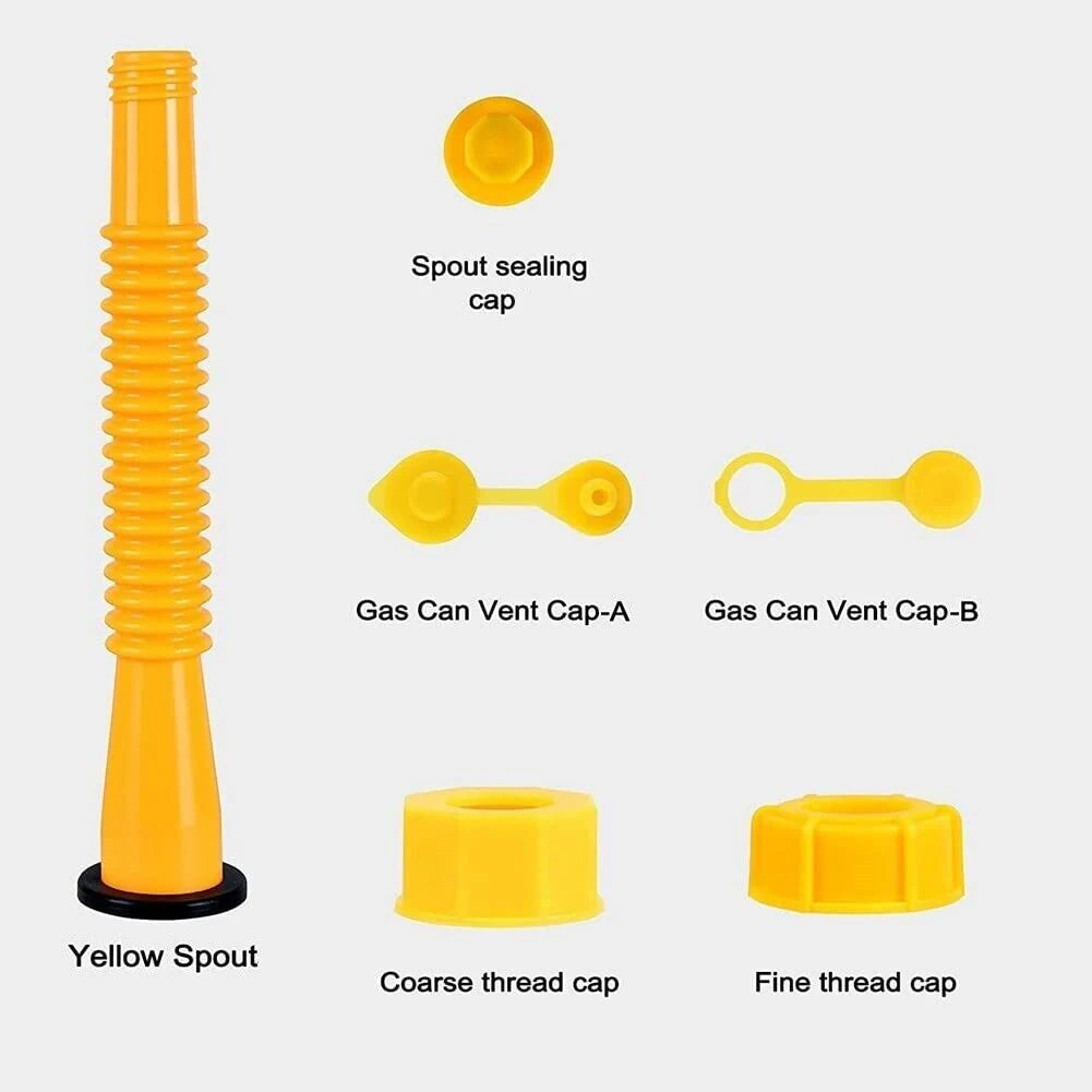 Gas Tank Nozzle Kit Gas Can Spout Parts Stopper Flexible Fuel Spout Replacement Gas Can Spout Nozzle Vent Kit For Gas Cans Cap
Gas Tank Nozzle Kit Gas Can Spout Parts Stopper Flexible Fuel Spout Replacement Gas Can Spout Nozzle Vent Kit For Gas Cans Cap