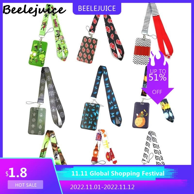 Students Work ID Neck Keychain Necklace Webbings Ribbons Anime Cartoon Neck Strap Lanyard ID badge Holder Keychain Lanyards Gift
Students Work ID Neck Keychain Necklace Webbings Ribbons Anime Cartoon Neck Strap Lanyard ID badge Holder Keychain Lanyards Gift