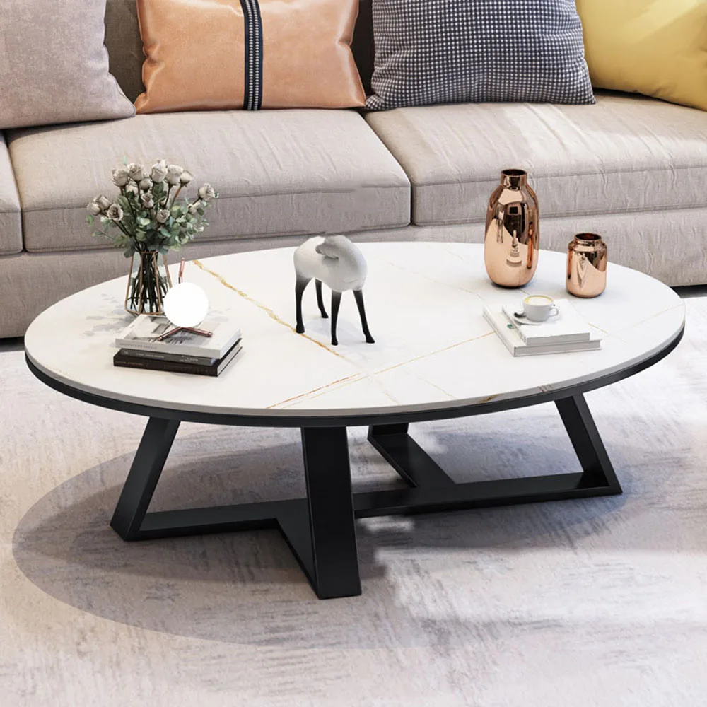 New Light Luxury Full Body Rock Slab Countertop Tea Table Living Room Furniture Anti Collision Arc Design Ellipse Teapoy
New Light Luxury Full Body Rock Slab Countertop Tea Table Living Room Furniture Anti Collision Arc Design Ellipse Teapoy