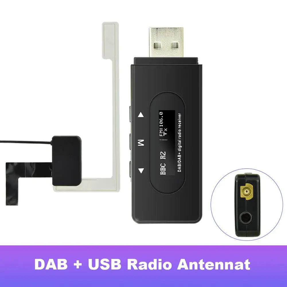 Car DAB Radio Tuner Digital Radio DAB Universal FM Wireless Transmitter Audio Transponder DAB Receiver
Car DAB Radio Tuner Digital Radio DAB Universal FM Wireless Transmitter Audio Transponder DAB Receiver