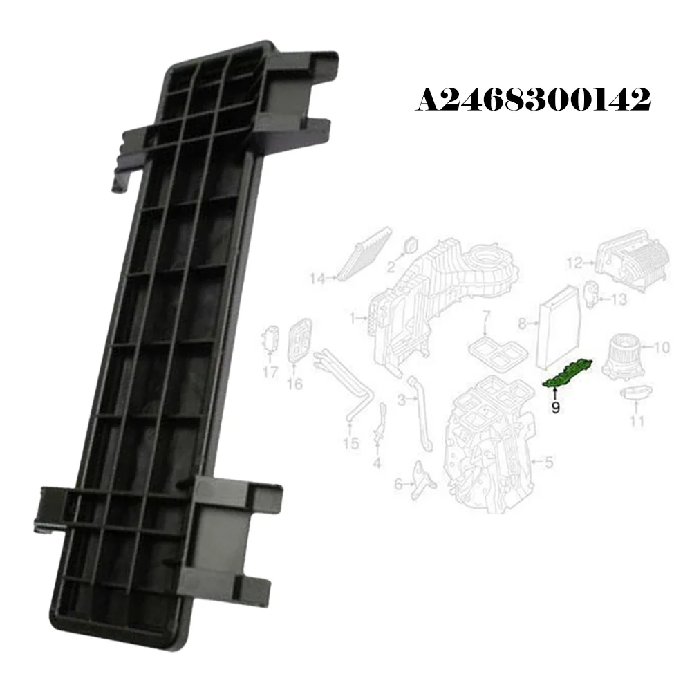 New Black Plastic Car Air Filter Cover Cap For Mercedes GLA X156 A2468300142 Replacement Air Conditioner Filter Cover Accessory
New Black Plastic Car Air Filter Cover Cap For Mercedes GLA X156 A2468300142 Replacement Air Conditioner Filter Cover Accessory