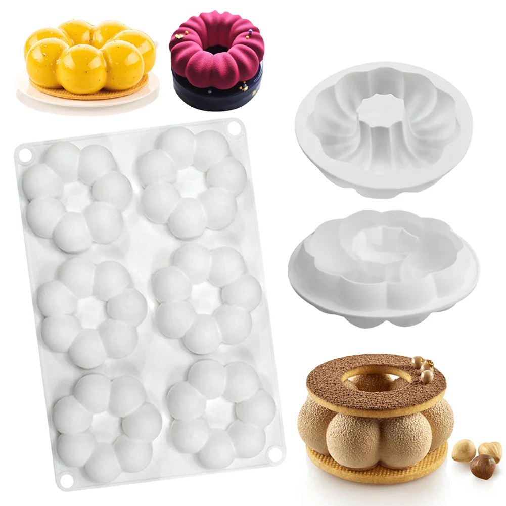 Silicone Baking Pan for Pastry Donuts Silicon Form Doughnut Mould DIY Cake Chocolate Bagels Dessert Bakery Tool Kitchen Bakeware
Silicone Baking Pan for Pastry Donuts Silicon Form Doughnut Mould DIY Cake Chocolate Bagels Dessert Bakery Tool Kitchen Bakeware