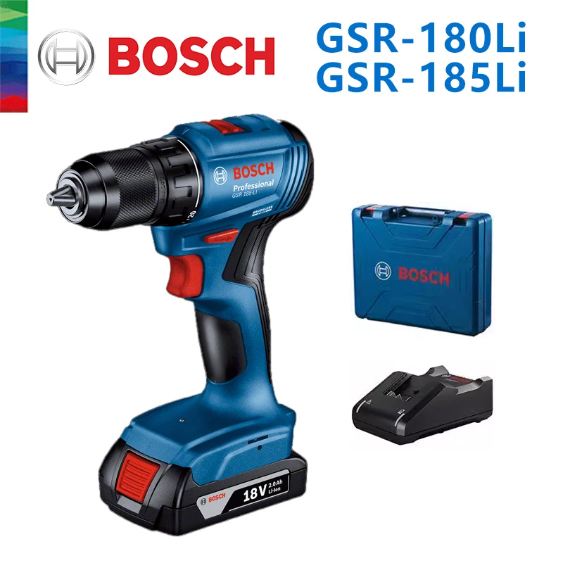 Дрель аккумуляторная Bosch GSR 180 LI 185 LI, 18 в, 54 нм 
Дрель аккумуляторная Bosch GSR 180 LI 185 LI, 18 в, 54 нм