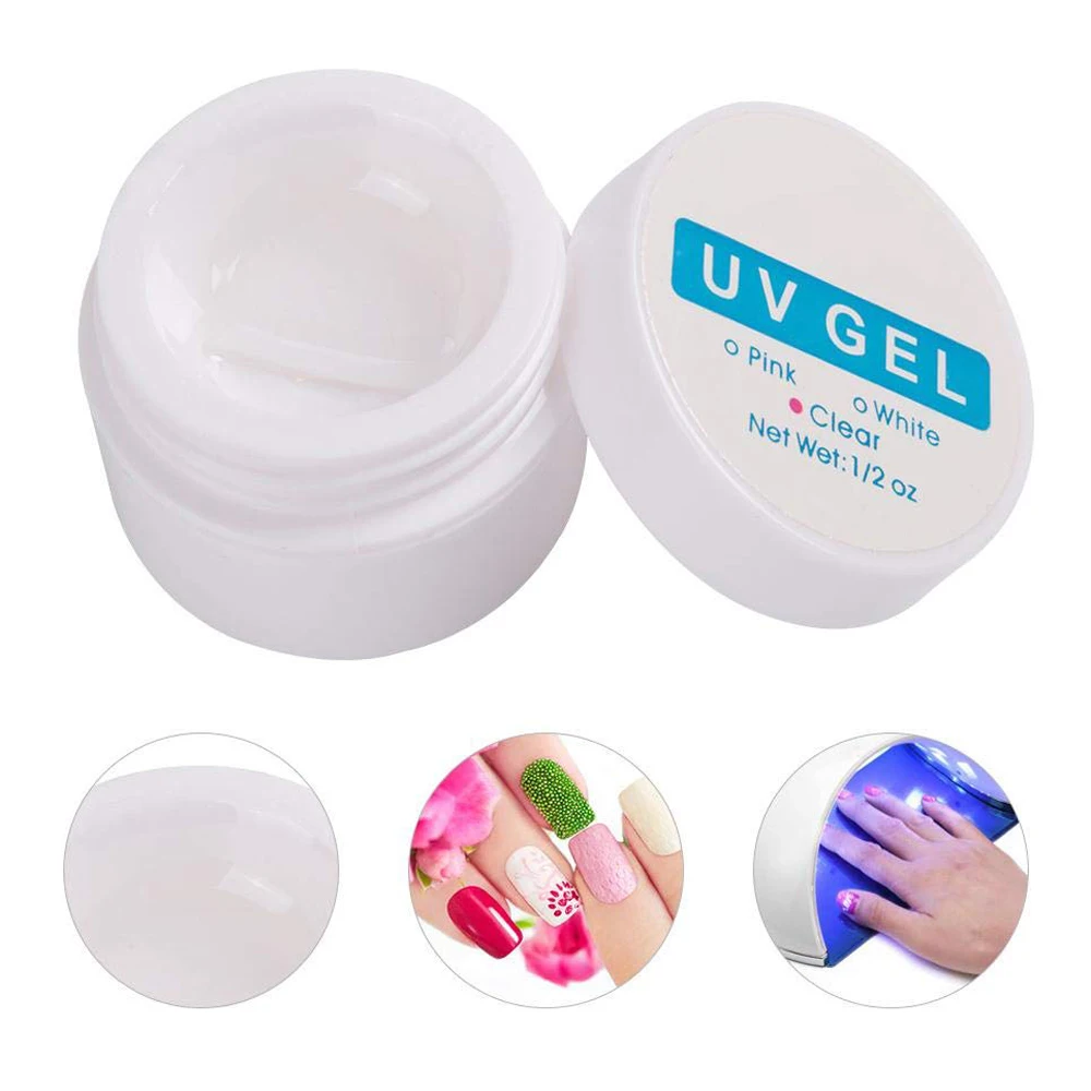 1/2 oz Pink/White/Clear Nail Extension Glue Gel Builder Extension Tips UV Gel Manicure Polish Extremely Glossy and Durable Nail
1/2 oz Pink/White/Clear Nail Extension Glue Gel Builder Extension Tips UV Gel Manicure Polish Extremely Glossy and Durable Nail