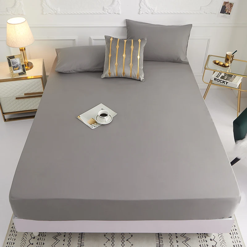 1pc 100%Polyester Solid Fitted Sheet Mattress Cover Four Corners With Elastic Band Bed Sheet(pillowcases need order)
1pc 100%Polyester Solid Fitted Sheet Mattress Cover Four Corners With Elastic Band Bed Sheet(pillowcases need order)