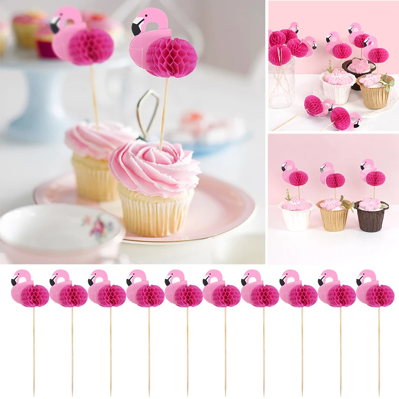 20/40PCS Flamingo Honeycomb Cupcake Toppers Dessert Fruit Pick Tropical Hawaii Beach Party Supplies Wedding Birthday Decoration
20/40PCS Flamingo Honeycomb Cupcake Toppers Dessert Fruit Pick Tropical Hawaii Beach Party Supplies Wedding Birthday Decoration