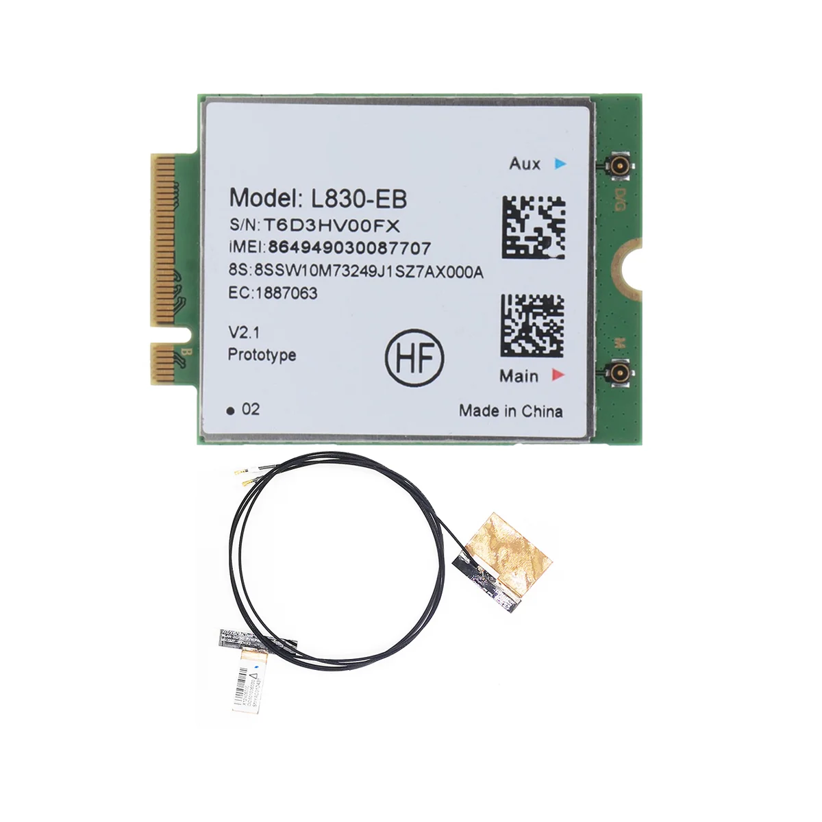 L830-EB 4G WiFi карта + антенный модуль для Thinkpad X280 T480 T580 P52S L480 L580 T490 T590 P53S T490S X390 L490 L590
L830-EB 4G WiFi карта + антенный модуль для Thinkpad X280 T480 T580 P52S L480 L580 T490 T590 P53S T490S X390 L490 L590