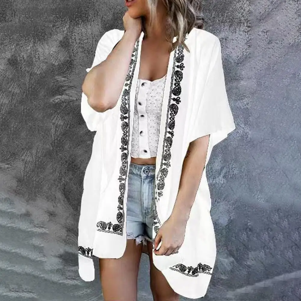 Temperament Attractive Retro Print Anti-Sun Cardigan Summer Beach Shirt Vintage Pattern Beachwear
Temperament Attractive Retro Print Anti-Sun Cardigan Summer Beach Shirt Vintage Pattern Beachwear