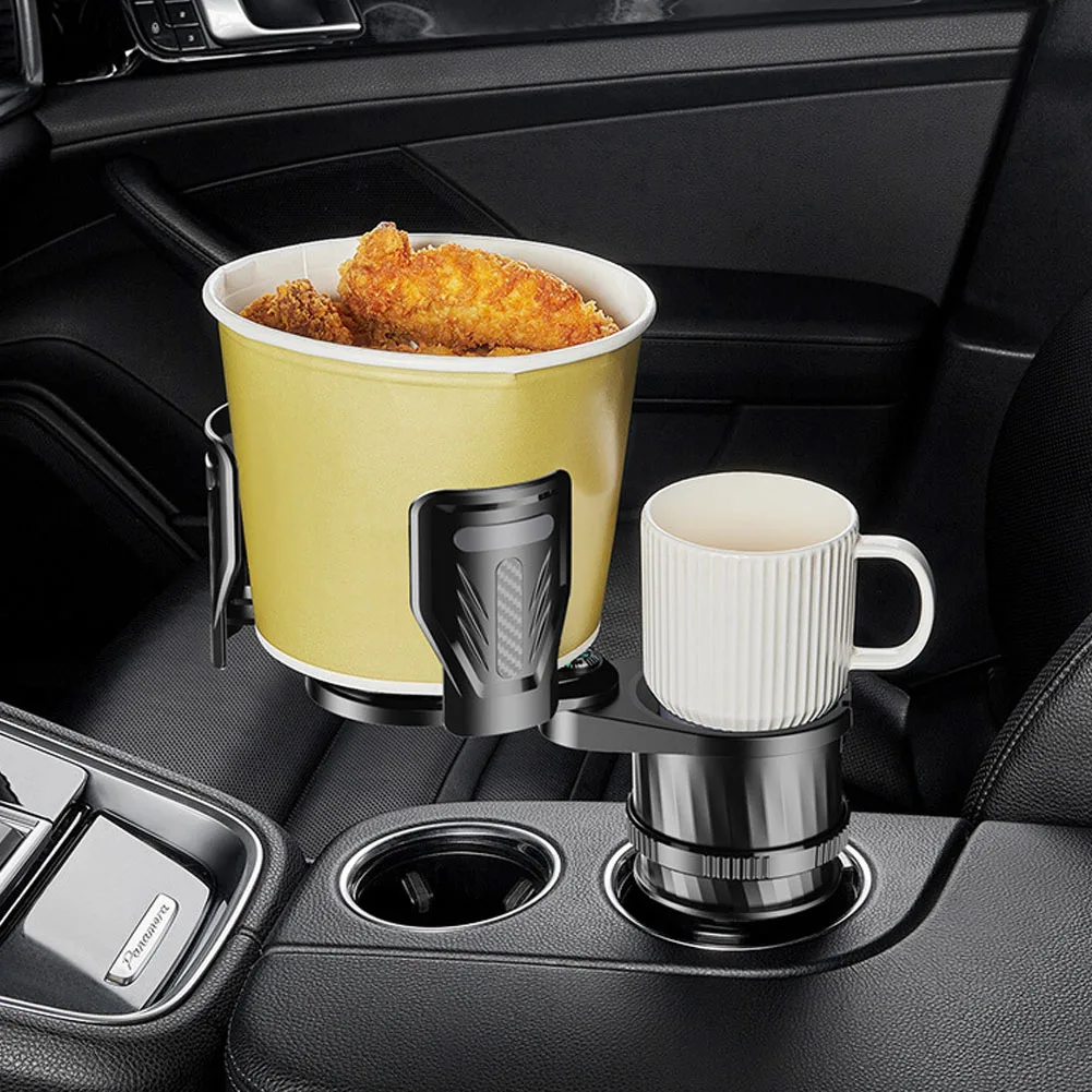 2 In 1 Car Cup Holder Expander Adapter 360 Degrees Rotating Car Dual Cup Mount Adjustable Drink Beverage Water Bottle Holder
2 In 1 Car Cup Holder Expander Adapter 360 Degrees Rotating Car Dual Cup Mount Adjustable Drink Beverage Water Bottle Holder