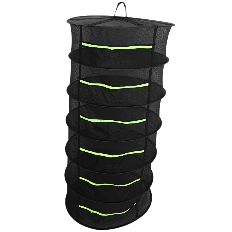 Promotion! 6 Layers Hanging Basket With Zipper Folding Dry Rack Herb Drying Net Dryer Bag Mesh For Herbs Flowers Buds Plants
Promotion! 6 Layers Hanging Basket With Zipper Folding Dry Rack Herb Drying Net Dryer Bag Mesh For Herbs Flowers Buds Plants