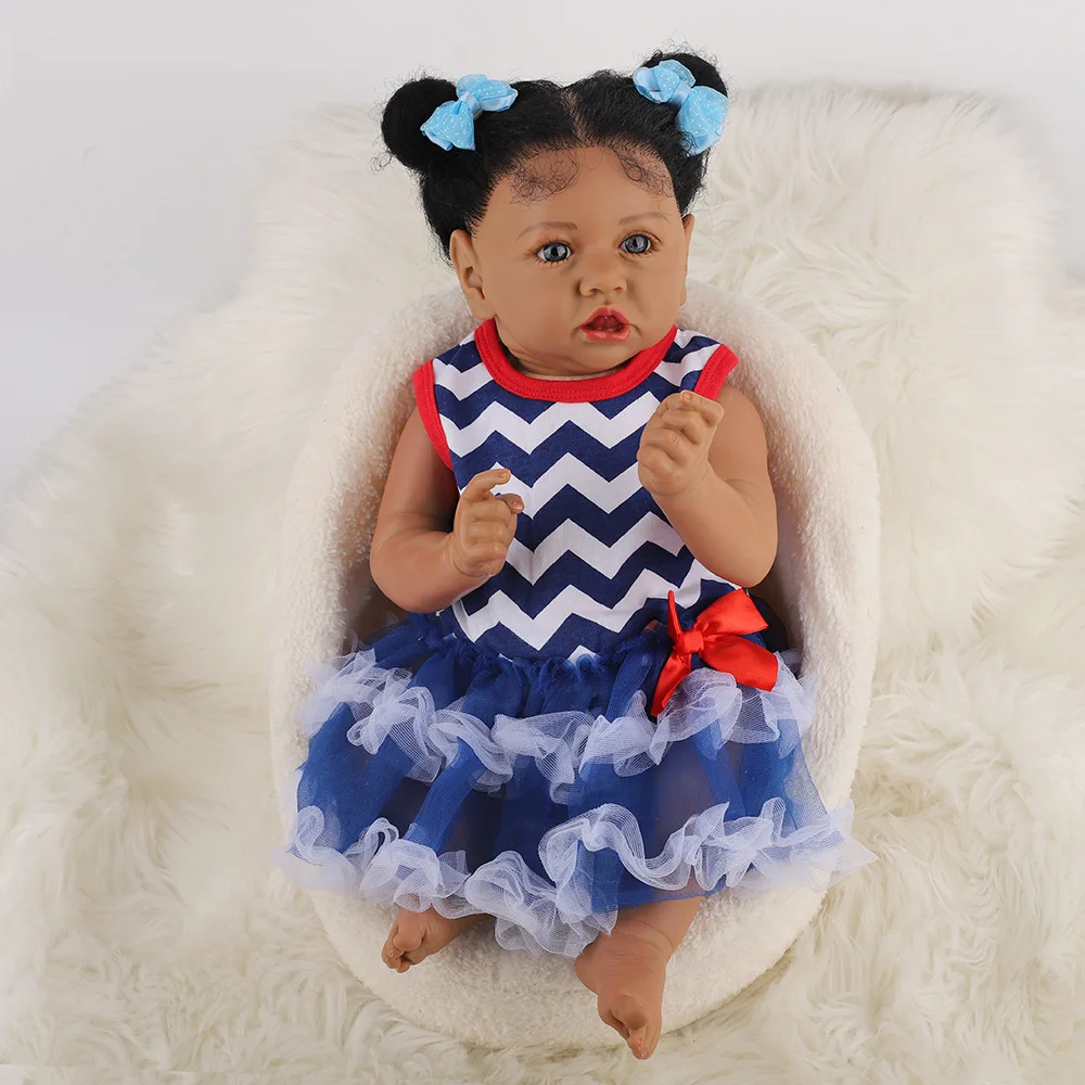 New Realistic 58cm Baby Reborn Doll Silicone Complete Saskia Handmade 3D Skins Sweet Face Toddler Original Lifelike Children
New Realistic 58cm Baby Reborn Doll Silicone Complete Saskia Handmade 3D Skins Sweet Face Toddler Original Lifelike Children