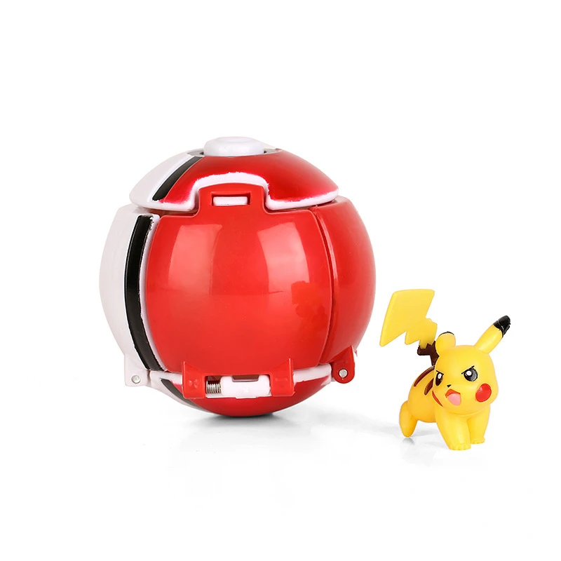 PVC Pokeball Cute Pokemon Figures Toys For Children Pikachu Gift Japan Anime Figures Flip Pokemon Ball Pokemon Figures
PVC Pokeball Cute Pokemon Figures Toys For Children Pikachu Gift Japan Anime Figures Flip Pokemon Ball Pokemon Figures