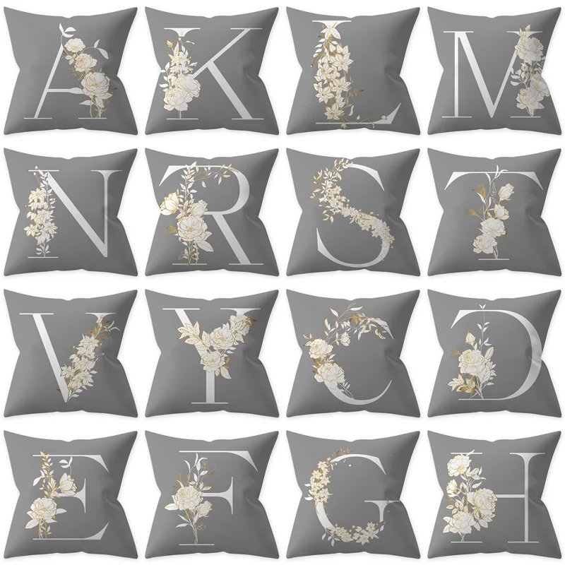 Decorative Pillow Cover 45x45 Letter Gray Cushion Cover Polyester Throw Pillow White Yellow Flowers Pillowcase Nordic Home Decor
Decorative Pillow Cover 45x45 Letter Gray Cushion Cover Polyester Throw Pillow White Yellow Flowers Pillowcase Nordic Home Decor