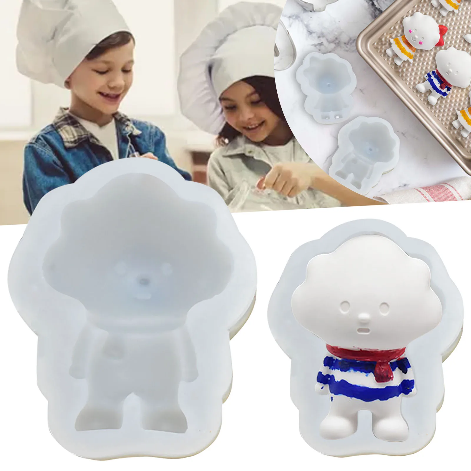 DIY Baking Tools Clouds Couple Boy And Girl Shape Flip Sugar Cake Cookie Decoration Silicone Tools 
DIY Baking Tools Clouds Couple Boy And Girl Shape Flip Sugar Cake Cookie Decoration Silicone Tools