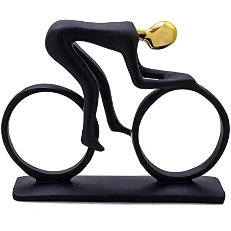 Resin arts and crafts statue adorns man bicycle office furnishing desk decoration home accessories lucky statue
Resin arts and crafts statue adorns man bicycle office furnishing desk decoration home accessories lucky statue