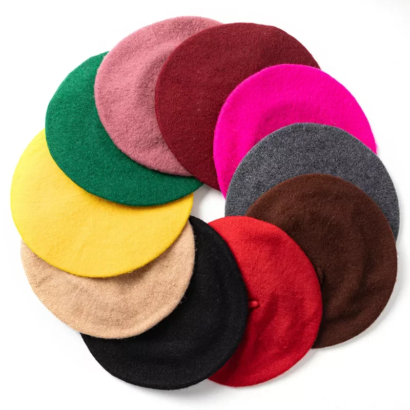 17 Colors Autumn Winter Hat Wool Thick Berets French Artist Beret Women Painter Hat Girls Berets Female Warm Cap Beanies
17 Colors Autumn Winter Hat Wool Thick Berets French Artist Beret Women Painter Hat Girls Berets Female Warm Cap Beanies