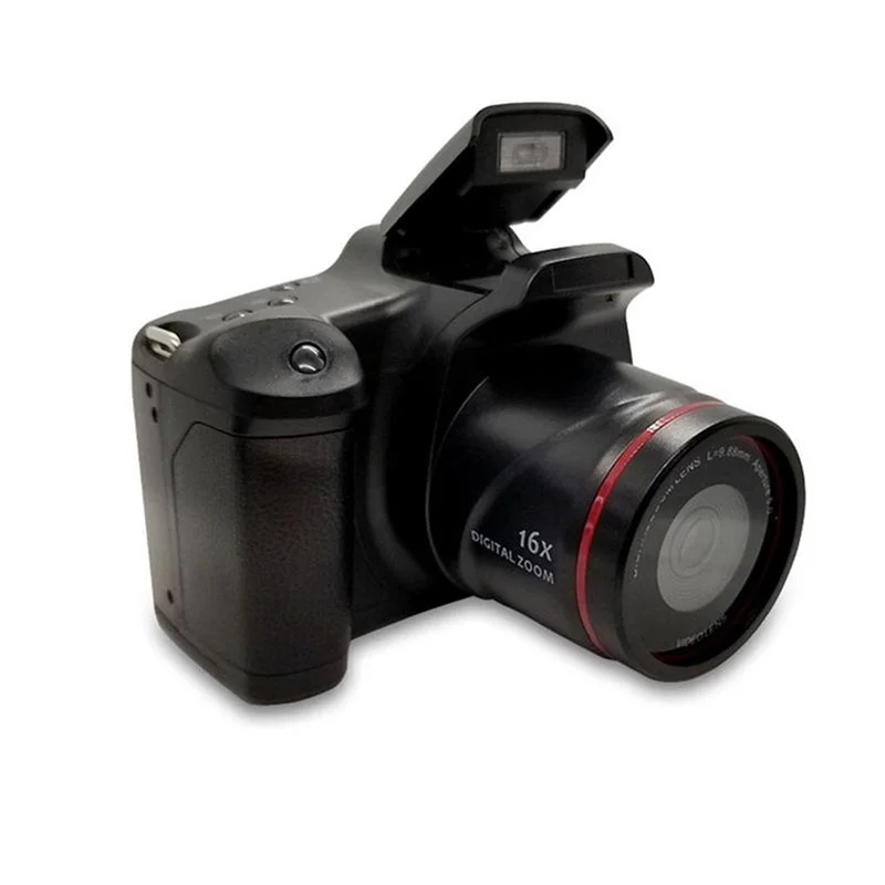 Portable Travel Vlog Camera Photography 16X Digital Zoom 1080P HD SLR Camera Anti-Shake Photo Cameras For Live Stream Hot Sale 
Portable Travel Vlog Camera Photography 16X Digital Zoom 1080P HD SLR Camera Anti-Shake Photo Cameras For Live Stream Hot Sale