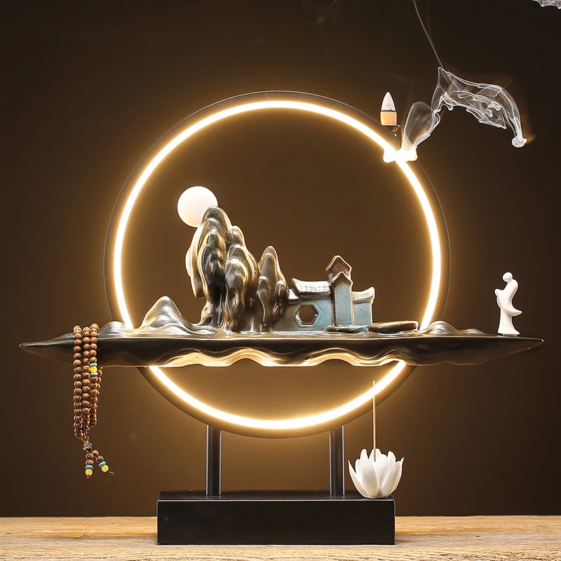 Decoration Big Incense Burner Holder Ceramic Vintage Backflow Incense Burner Fragrance Incensario Home Decor Backflow Incense
Decoration Big Incense Burner Holder Ceramic Vintage Backflow Incense Burner Fragrance Incensario Home Decor Backflow Incense