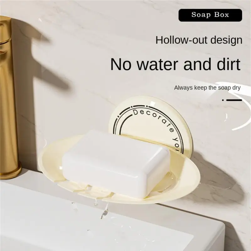 No Punching Drill-free Installation Strengthen Load-bearing Soap Holder Light Luxury 65g Shelf Soap Box Wall-mounted Durable
No Punching Drill-free Installation Strengthen Load-bearing Soap Holder Light Luxury 65g Shelf Soap Box Wall-mounted Durable