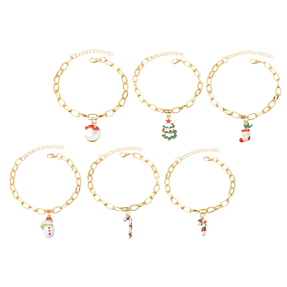 Christmas Braceletjewelry Wrist Chain Party Holiday Adjustable Friendship Gifts Stocking Stuffers Favor Bracelets
Christmas Braceletjewelry Wrist Chain Party Holiday Adjustable Friendship Gifts Stocking Stuffers Favor Bracelets