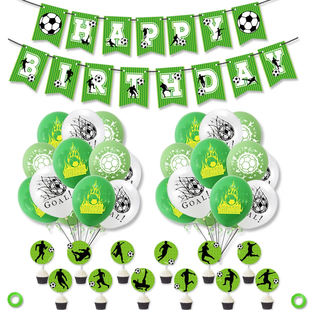 HOT SELL World Cup football balloon FOOTBALL FLAG pulling cake card inserting football theme birthday party decoration set
HOT SELL World Cup football balloon FOOTBALL FLAG pulling cake card inserting football theme birthday party decoration set