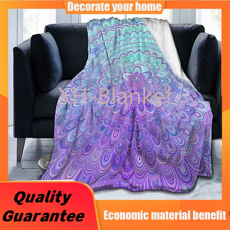 Mandala Throw Blanket,Purple Mandala Floral Throw Blanket for Women Soft Lightweight Flannel Fleece Air Conditioner Blankets
Mandala Throw Blanket,Purple Mandala Floral Throw Blanket for Women Soft Lightweight Flannel Fleece Air Conditioner Blankets