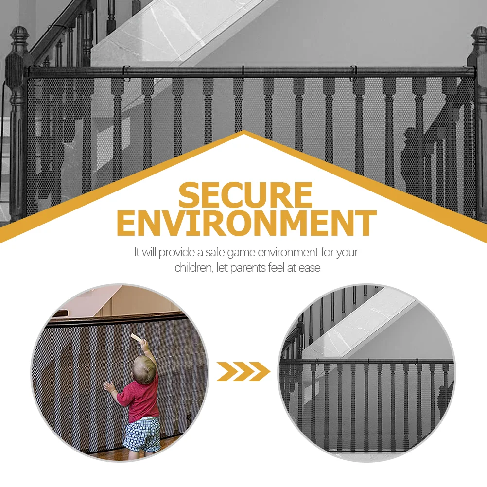 Stair Protection Net Deck Netting Pets Balusters Fence Balcony Screen Child Thick Mesh Barrier Stairway Baby
Stair Protection Net Deck Netting Pets Balusters Fence Balcony Screen Child Thick Mesh Barrier Stairway Baby