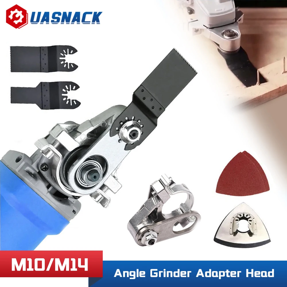 M10 M14 Angle Grinder Adapter Conversion Head For 100/115 /125mm Type Angle Grinder Polisher Slotting Cutting Oscillating Tools
M10 M14 Angle Grinder Adapter Conversion Head For 100/115 /125mm Type Angle Grinder Polisher Slotting Cutting Oscillating Tools